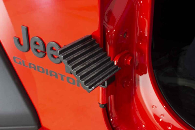 Jeep Wrangler Foot Pegs - Fishbone Offroad - FB21082 - Black - `18-`27